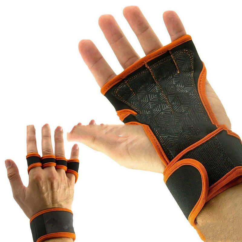 Wrist Support Half Finger Weightlifting Gloves
